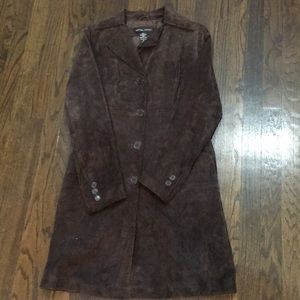 NWOT New York & Company Women Suede Jacket Sz S
